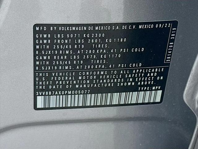 2023 Volkswagen Tiguan 2.0T SE R-Line Black
