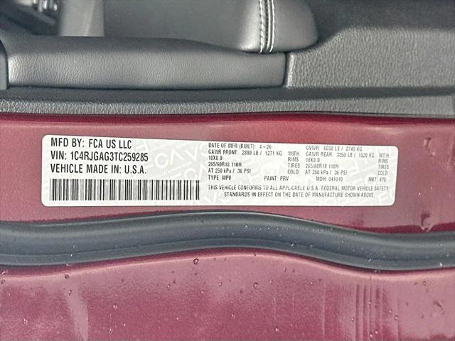 2026 Jeep Grand Cherokee Altitude 4x2