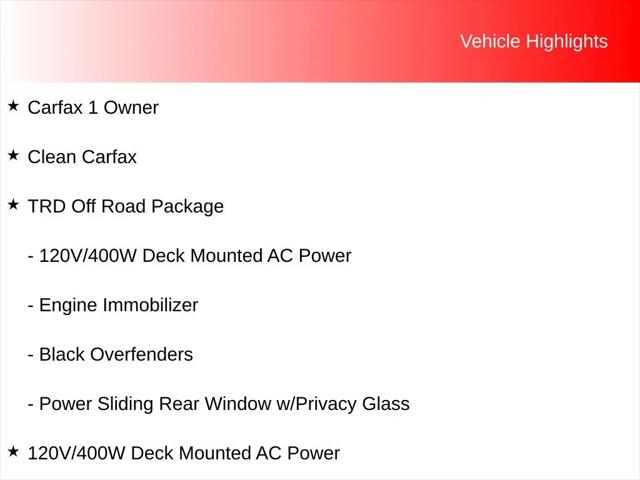 2023 Toyota Tacoma TRD Off Road