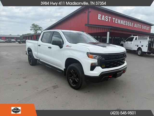 2022 Chevrolet Silverado 1500 4WD Crew Cab Standard Bed Custom Trail Boss for sale in Athens, TN