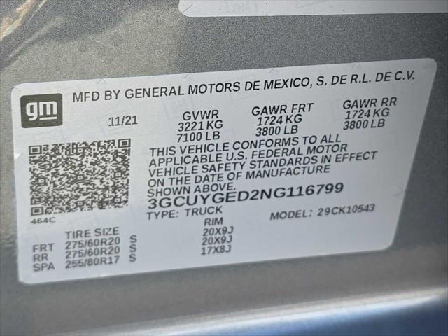 2022 Chevrolet Silverado 1500 4WD Crew Cab Short Bed LTZ