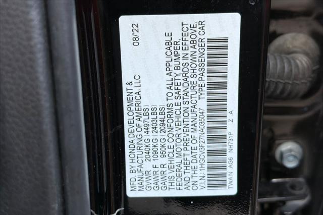2022 Honda Accord Hybrid Sport