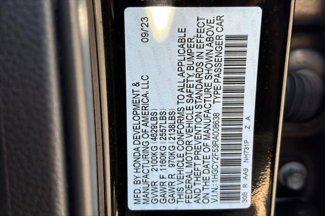 2024 Honda Accord Hybrid Sport