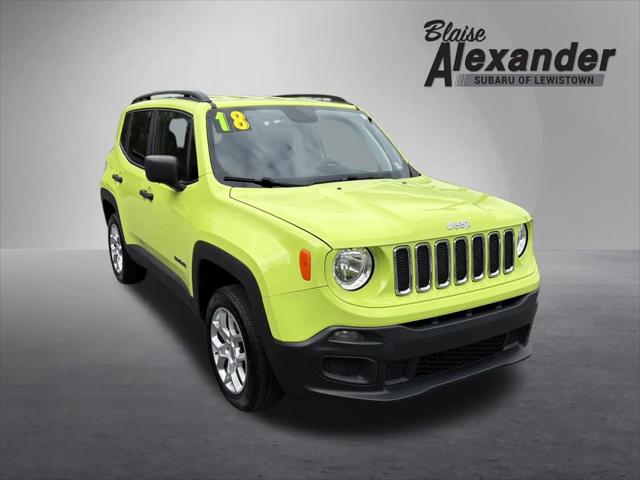 2018 Jeep Renegade Sport 4x4 for sale in Burnham, PA