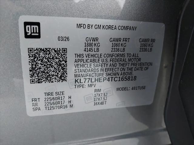 2026 Chevrolet Trax FWD LT