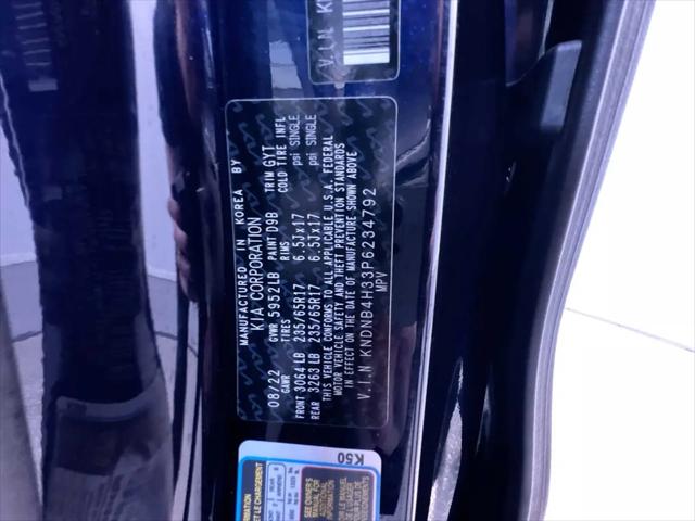 2023 Kia Carnival MPV LX Seat Package