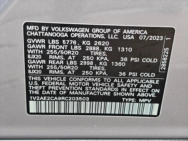 2024 Volkswagen Atlas Cross Sport 2.0T SEL R-Line