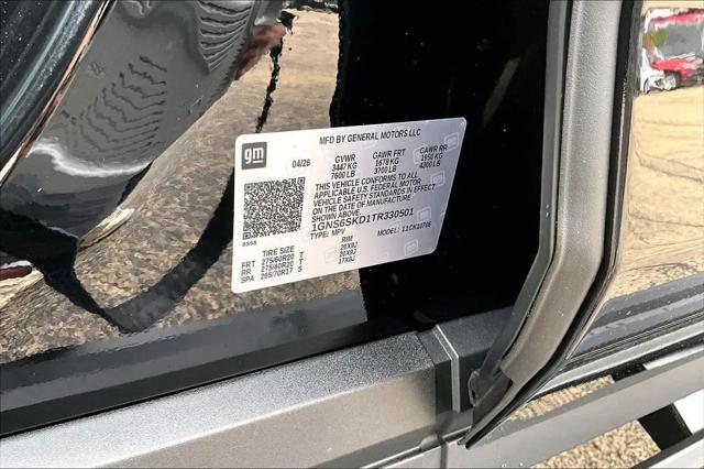 2026 Chevrolet Tahoe 4WD Premier