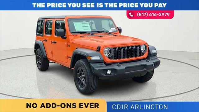 2026 Jeep Wrangler 4-Door Sport S 4x4 for sale in Arlington, TX