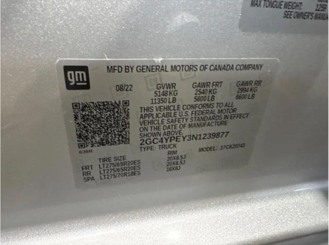 2022 Chevrolet Silverado 2500HD 4WD Crew Cab Standard Bed LTZ