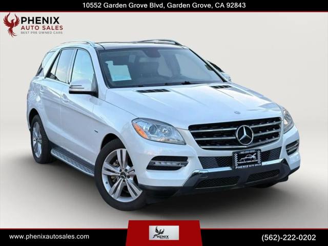 2012 Mercedes-Benz ML 350 BlueTEC 4MATIC for sale in Garden Grove, CA