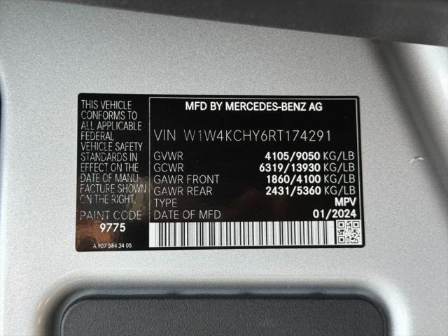 2024 Mercedes-Benz Sprinter 2500 High Roof 4-Cyl Diesel