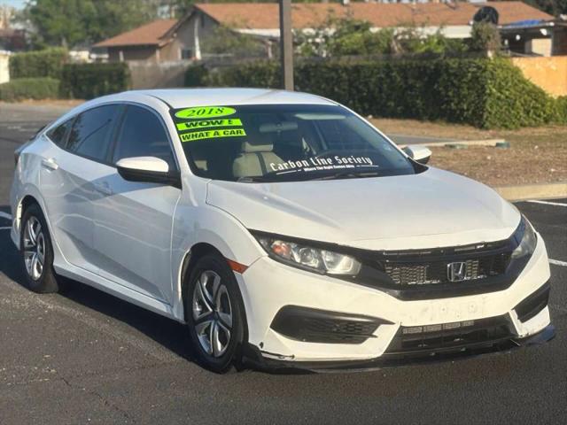 2018 Honda Civic LX for sale in Rialto, CA