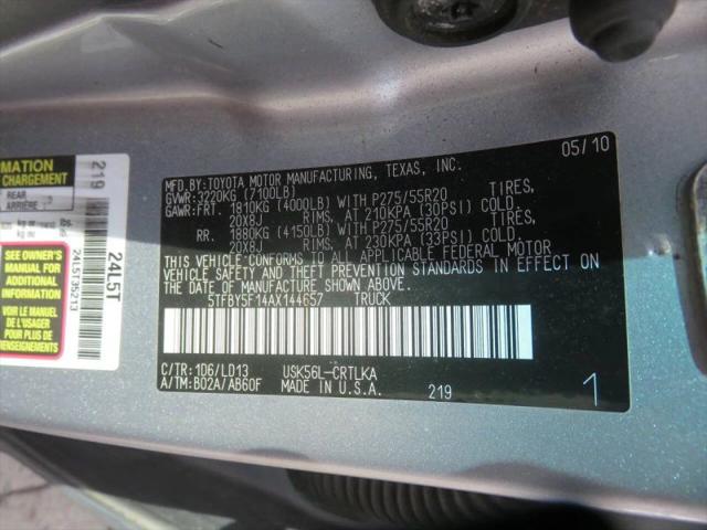 2010 Toyota Tundra Limited 5.7L V8