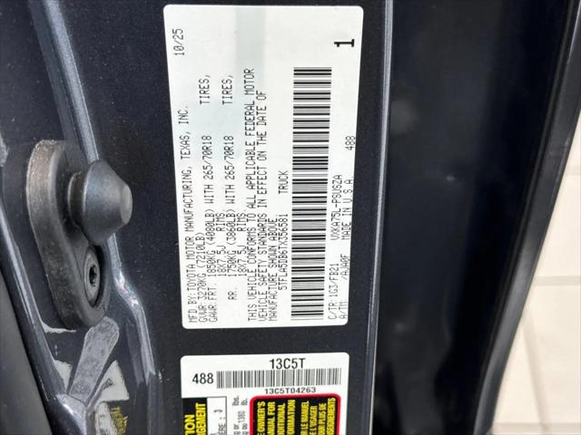 2026 Toyota Tundra SR5 CrewMax 5.5' Bed