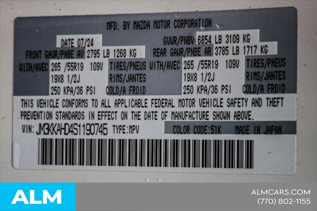 2025 Mazda X-90 3.3 Turbo Select Package