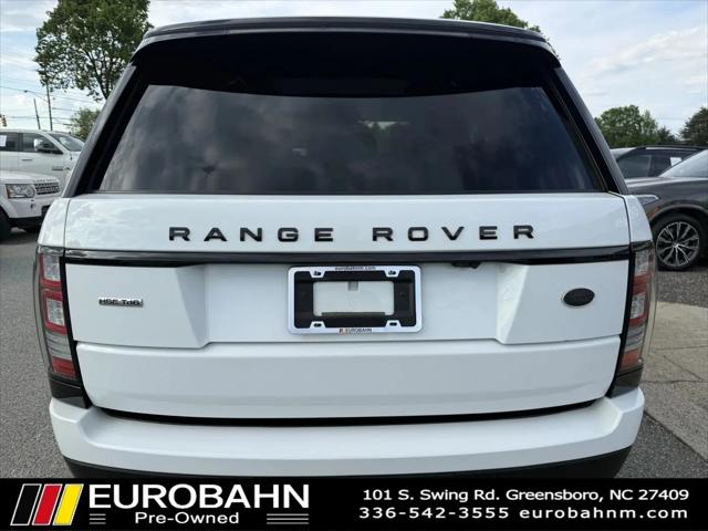 2017 Land Rover Range Rover 3.0L V6 Turbocharged Diesel HSE Td6