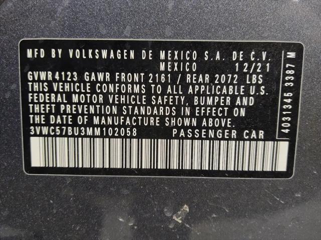 2021 Volkswagen Jetta 1.4T SE