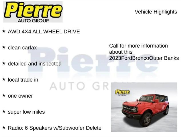 2023 Ford Bronco Outer Banks