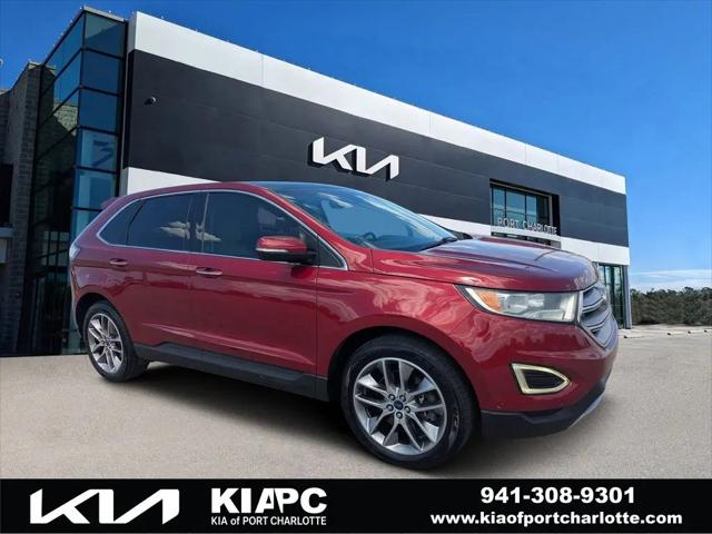 2015 Ford Edge Titanium for sale in Port Charlotte, FL