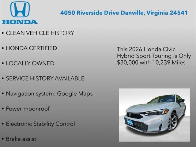 2026 Honda Civic Sport Touring