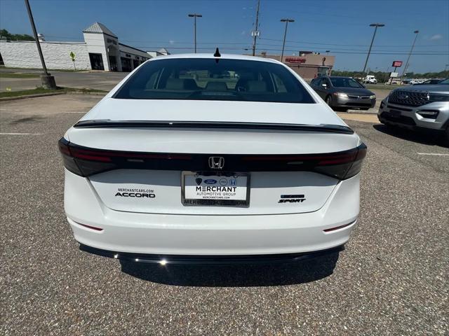 2026 Honda Accord Sedan Sport-L