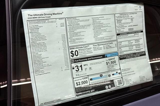2026 BMW Coupe 228i