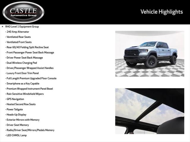 2026 Ram 1500 RHO Crew Cab 4x4 57 Box