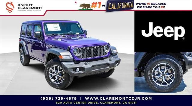 2026 Jeep Wrangler 4-Door Sport S 4x4 for sale in Claremont, CA