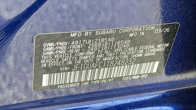 2026 Subaru Impreza Sport