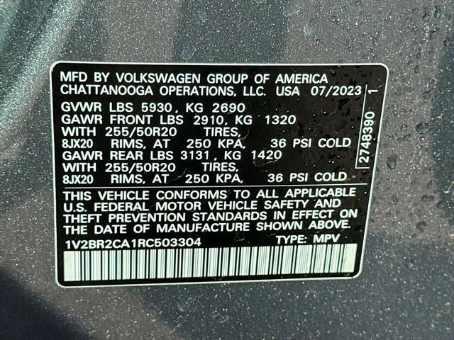 2024 Volkswagen Atlas 2.0T SEL