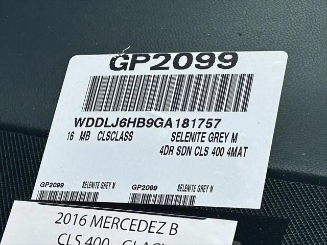 2016 Mercedes-Benz CLS 4MATIC