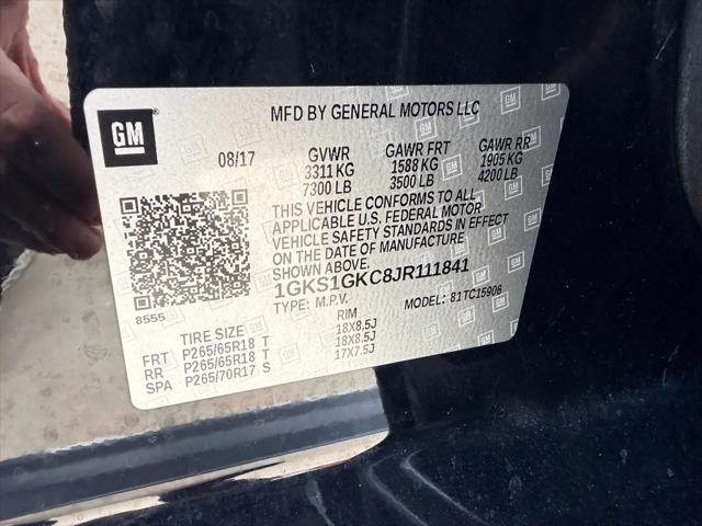 2018 GMC Yukon XL SLT