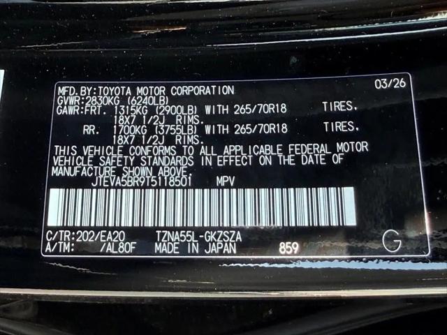 2026 Toyota 4Runner TRD Off Road Premium