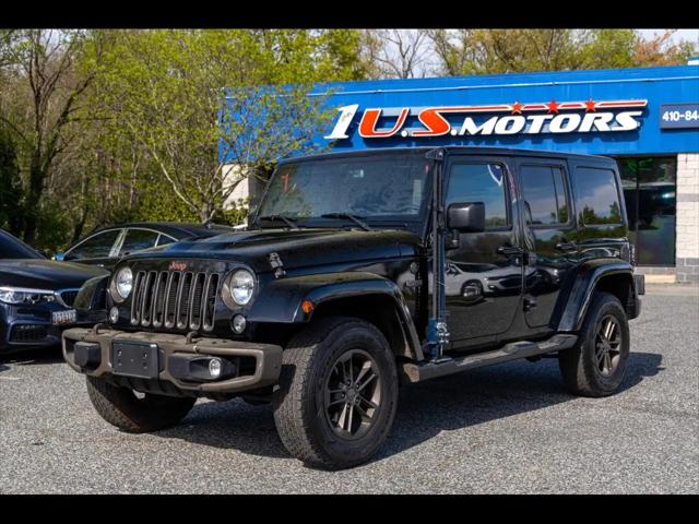 2016 Jeep Wrangler Unlimited 75th Anniversary for sale in Edgewood, MD