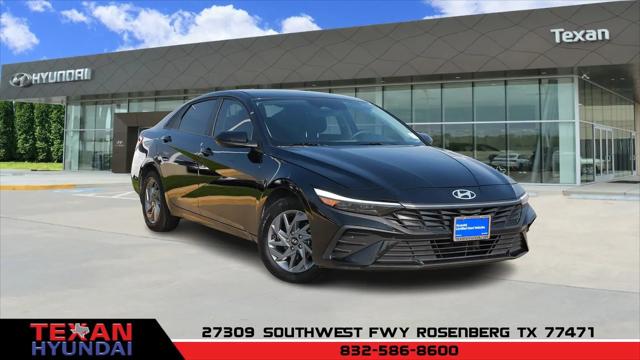 2025 Hyundai Elantra Hybrid Blue