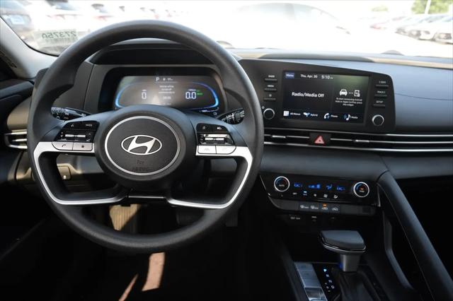 2025 Hyundai Elantra Hybrid Blue