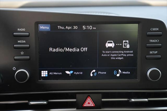 2025 Hyundai Elantra Hybrid Blue