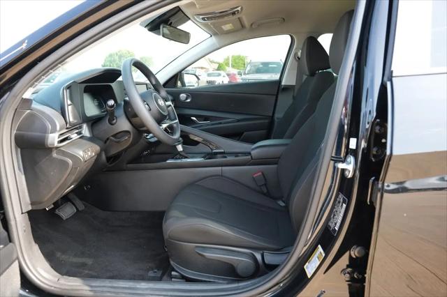 2025 Hyundai Elantra Hybrid Blue