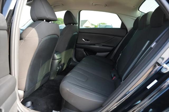 2025 Hyundai Elantra Hybrid Blue