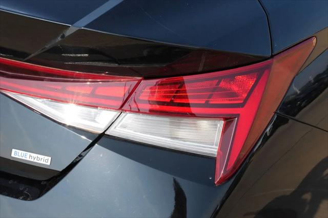 2025 Hyundai Elantra Hybrid Blue