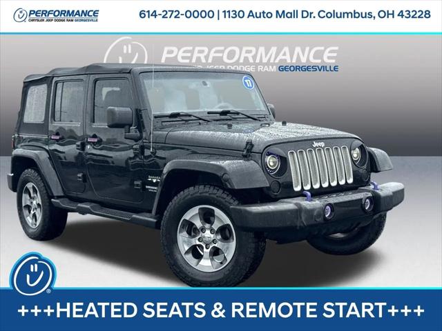 2017 Jeep Wrangler Unlimited Sahara 4x4 for sale near Columbus, OH