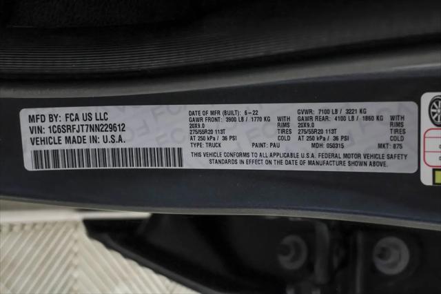 2022 Ram 1500 Laramie Crew Cab 4x4 5'7" Box