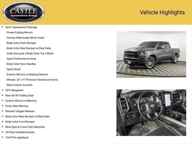2022 Ram 1500 Laramie Crew Cab 4x4 5'7" Box