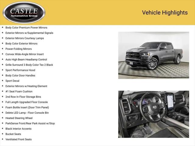 2022 Ram 1500 Laramie Crew Cab 4x4 5'7" Box