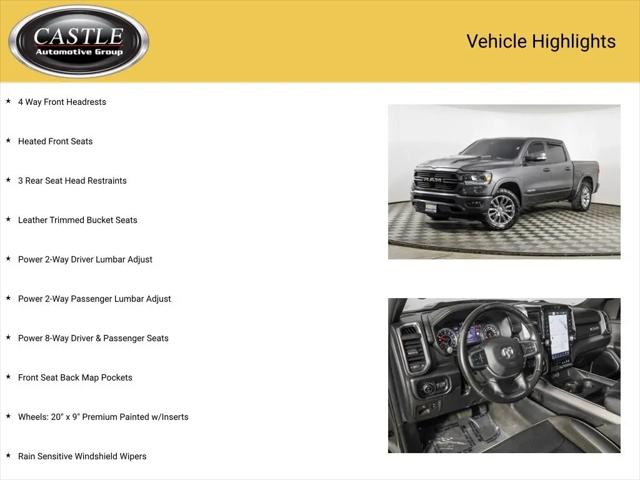2022 Ram 1500 Laramie Crew Cab 4x4 5'7" Box
