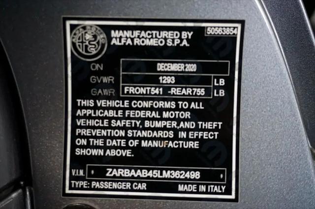 2020 Alfa Romeo 4C Spider Spider