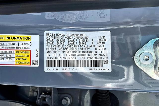 2024 Honda Civic Sedan