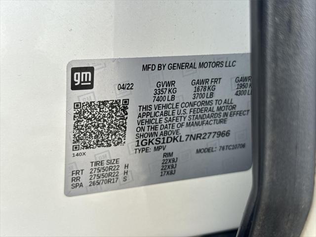 2022 GMC Yukon 2WD Denali