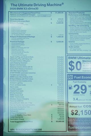 2026 BMW X3 30 xDrive